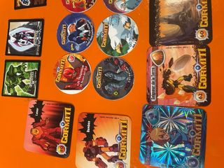 Lote Colección Gormiti Tazos Cromos Figuras