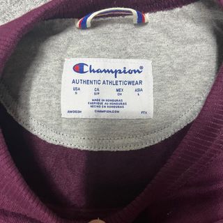 Felpa girocollo Champion viola