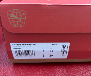 Scarpe Puma Ferrari RBD Uomo Taglia 42