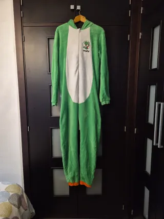 Pijama Entero Adulto Yoshi Verde