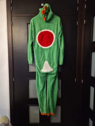 Pijama Entero Adulto Yoshi Verde