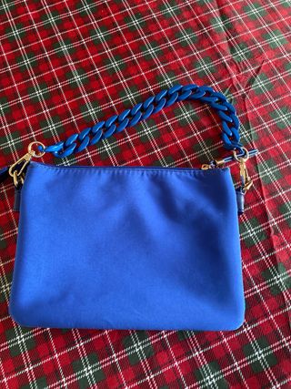 Bolso de fiesta azul Punto Roma