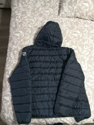 Abrigo Plumas Givova Azul