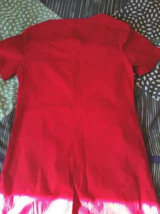 Túnica oriental roja talla única