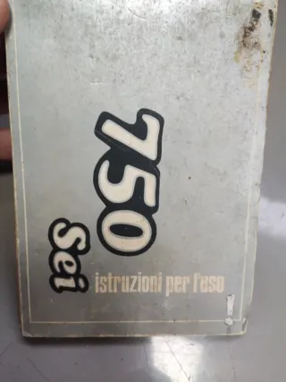 Manual Benelli 750 Sei