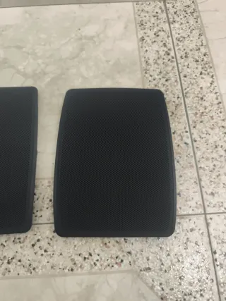 BMW E60 rejillas altavoces bandeja