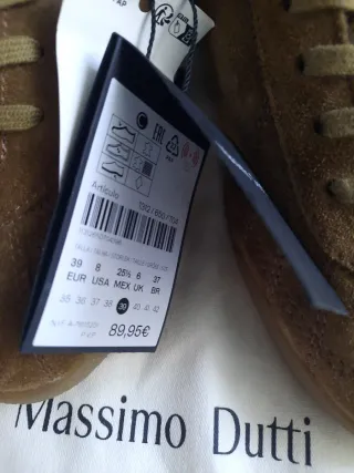 Zapatillas Massimo Dutti ante