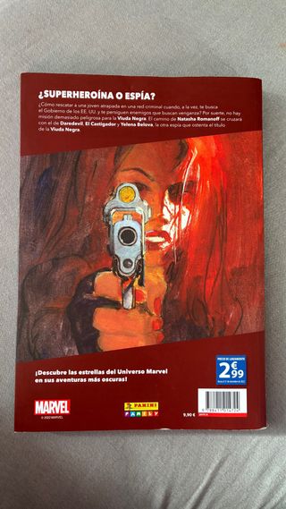 Marvel dark: el lado oscuro 01 - la viuda negra