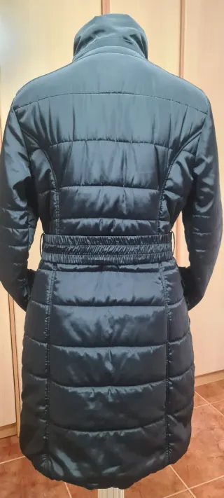 Abrigo plumífero negro Eskey Talla M