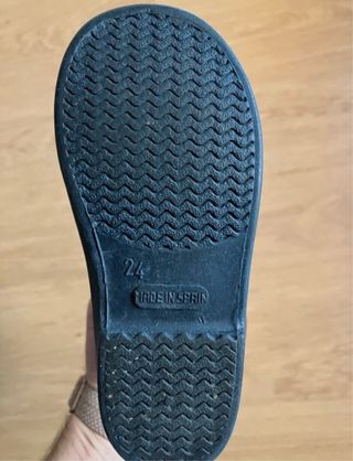 Botas niña negras Número 24