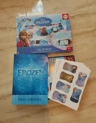 Juego y Puzzle Frozen Educa 3D