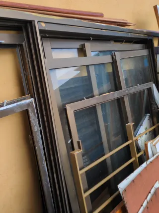 Ventanas aluminio viejas