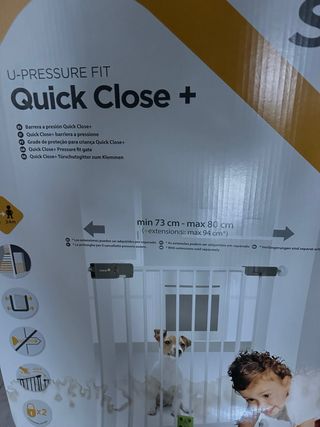Puerta de seguridad para bebés