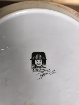 Plato Cerámica Artesanal Decorado