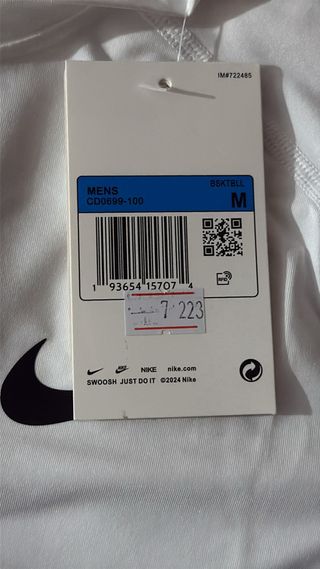 Térmica Nike Blanca Manga Larga NUEVA A ESTRENAR