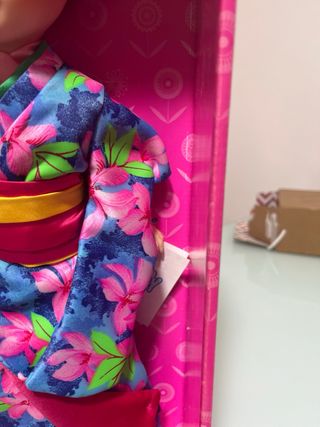 Muñeca Nancy Quiron Kimono Flores