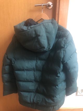 Plumífero Zara Niño Verde Talla 11-12