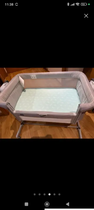 Mini Cuna Chicco Next2Me Magic EVO