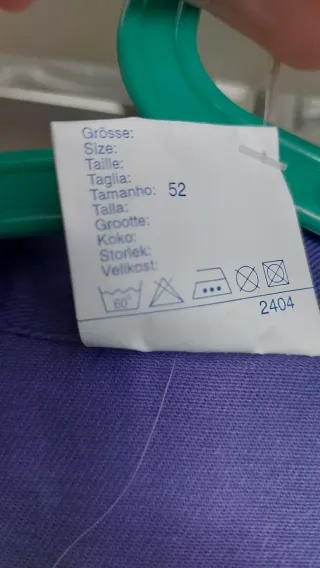 Buzo de trabajo azul talla 52