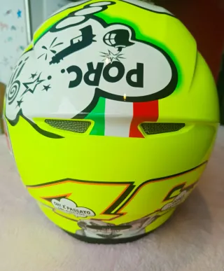 Casco Moto Doble Visera Impecable TALLA XS