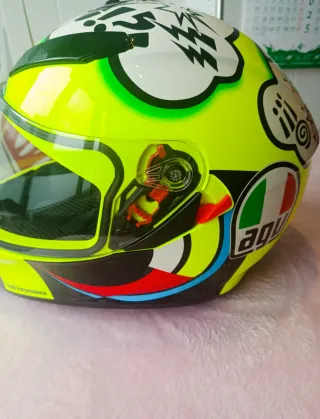 Casco Moto Doble Visera Impecable TALLA XS
