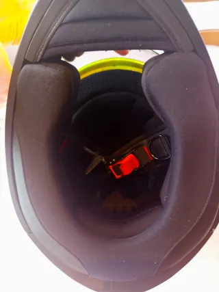 Casco Moto Doble Visera Impecable TALLA XS