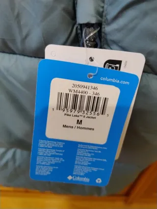 Chaqueta Columbia Pike Lake™ II Hombre Azul/Gris