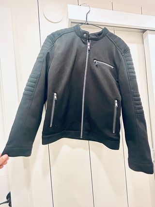 Chaqueta Negra Hombre