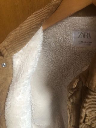 Cazadora Pana Zara Niño Marrón