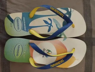 Chanclas Havaianas Olimpiadas Brasil Talla 41-42