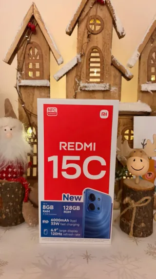 Xiaomi Redmi 15C 128GB Verde Menta Precintato