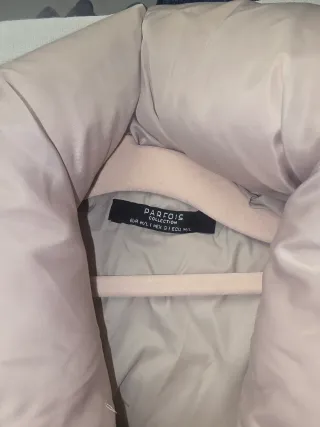 Chaqueta Parfois Beige Acolchada