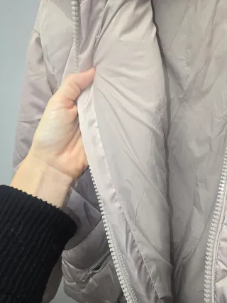 Chaqueta Parfois Beige Acolchada