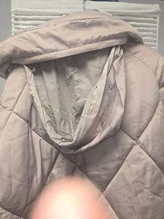 Chaqueta Parfois Beige Acolchada