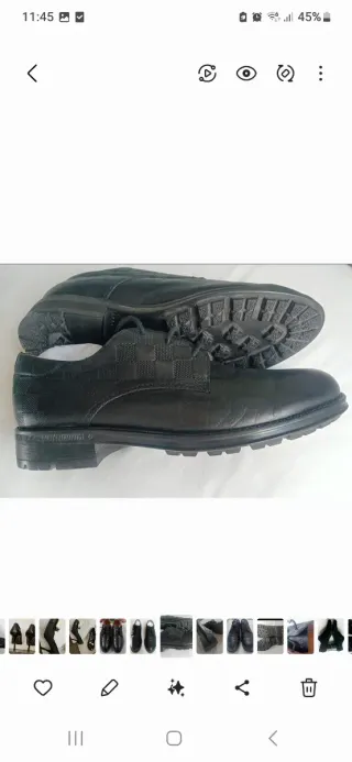 Louis Vuitton Zapatos Negros
