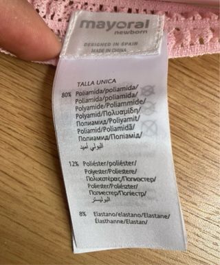 Turbante bebé Mayoral rosa