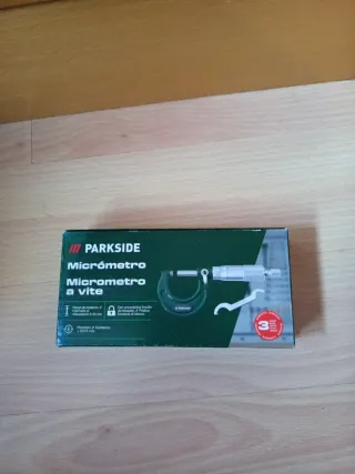 Micrómetro PARKSIDE 0-25 mm A estrenar