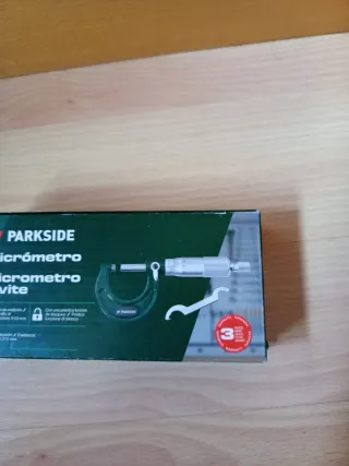 Micrómetro PARKSIDE 0-25 mm A estrenar