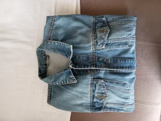 Cazadora vaquera azul