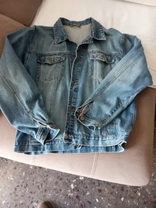 Cazadora vaquera azul