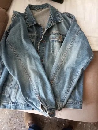Cazadora vaquera azul