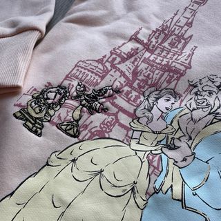 Sudadera con capucha La Bella y la Bestia Talla XS