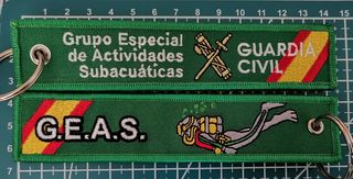 Llavero GEAS Guardia Civil Subacuáticas