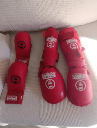 Protecciones Karate para niño de entre 8 y 12 años