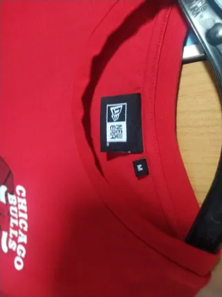 Camiseta Chicago Bulls Talla M New Era