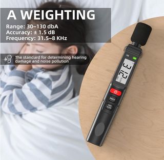 Sonometro Decibelometro Medidor de Sonido Digital