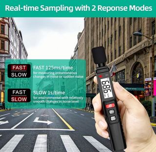Sonometro Decibelometro Medidor de Sonido Digital