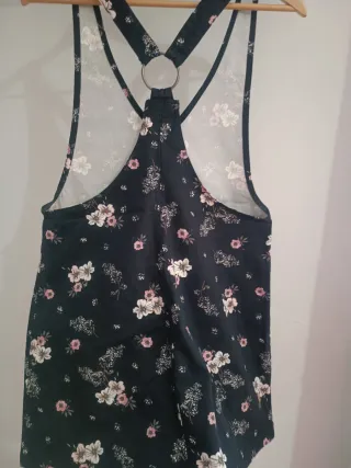 Mono falda corto flores