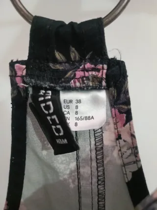 Mono falda corto flores