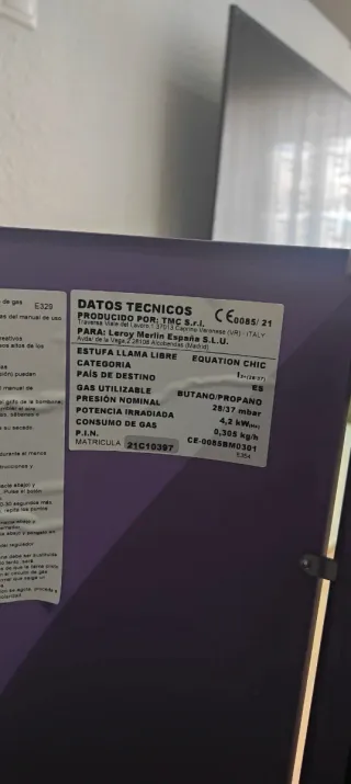 Estufa Equation nueva